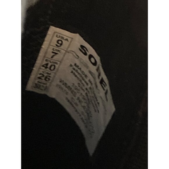 Sorel Women's Brex Chelsea High-Heel Boots - Black & Pink, Size 9, New - Picture 7 of 7